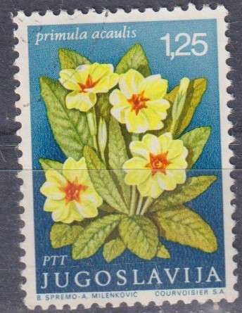 Stamp Thematic Flowers
