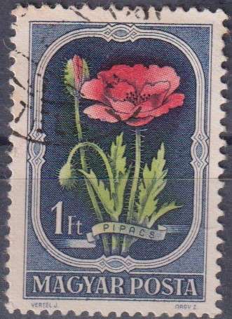 Stamp Thematic Flowers