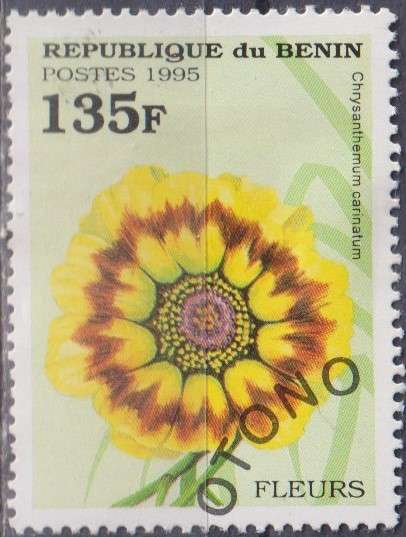 Stamp Thematic Flowers