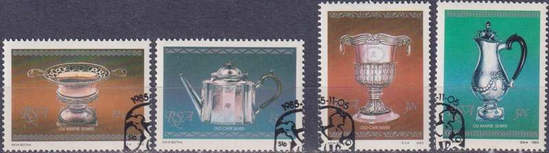 Stamps RSA 1985 Cape Silverware