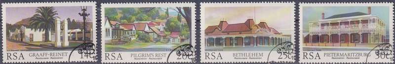 Stamps RSA 1986 Restoration of Historic Buildings