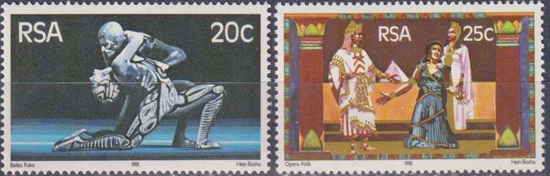 Stamps RSA 1981 Opening of State Theatre, Pretoria