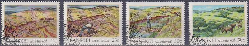 Stamps Transkei 1985 Soil Conservation