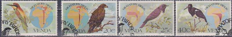 Stamps Venda 1983 Migratory Birds