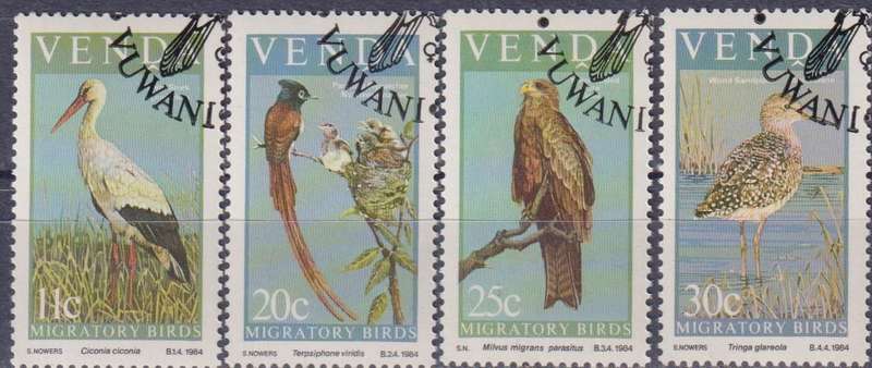 Stamps Venda 1984 Migratory Birds