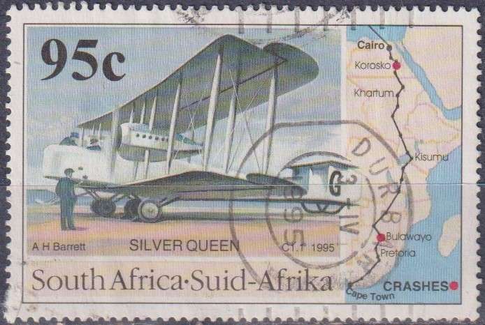 Stamp Thematic Aircrafts