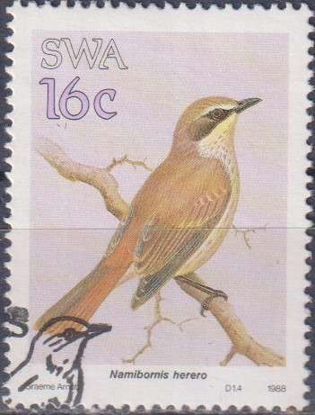 Stamp Thematic Birds