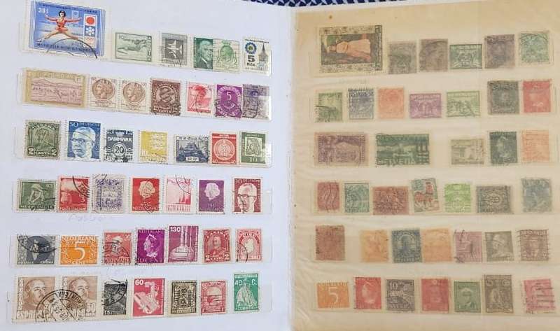 Stamp Album Mix World  Not Checked