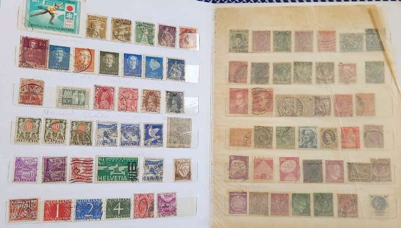 Stamp Album Mix World  Not Checked