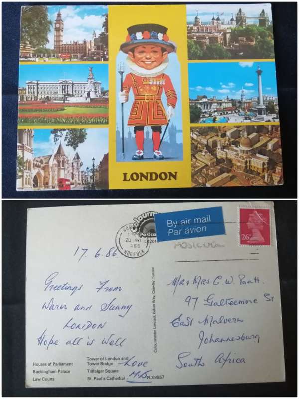 Post Cards / Maxi Card used