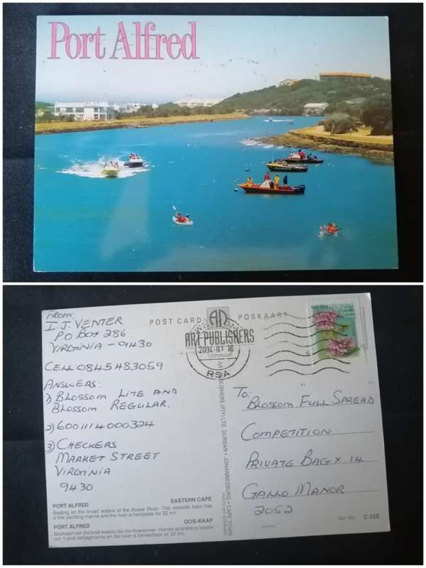 Post Cards / Maxi Card used