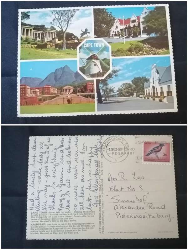 Post Cards / Maxi Card used