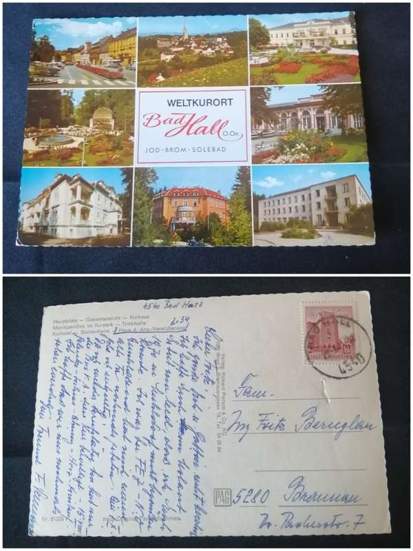 Post Cards / Maxi Card used