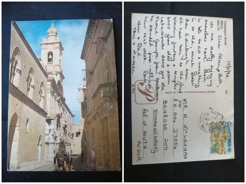 Post Cards / Maxi Card used