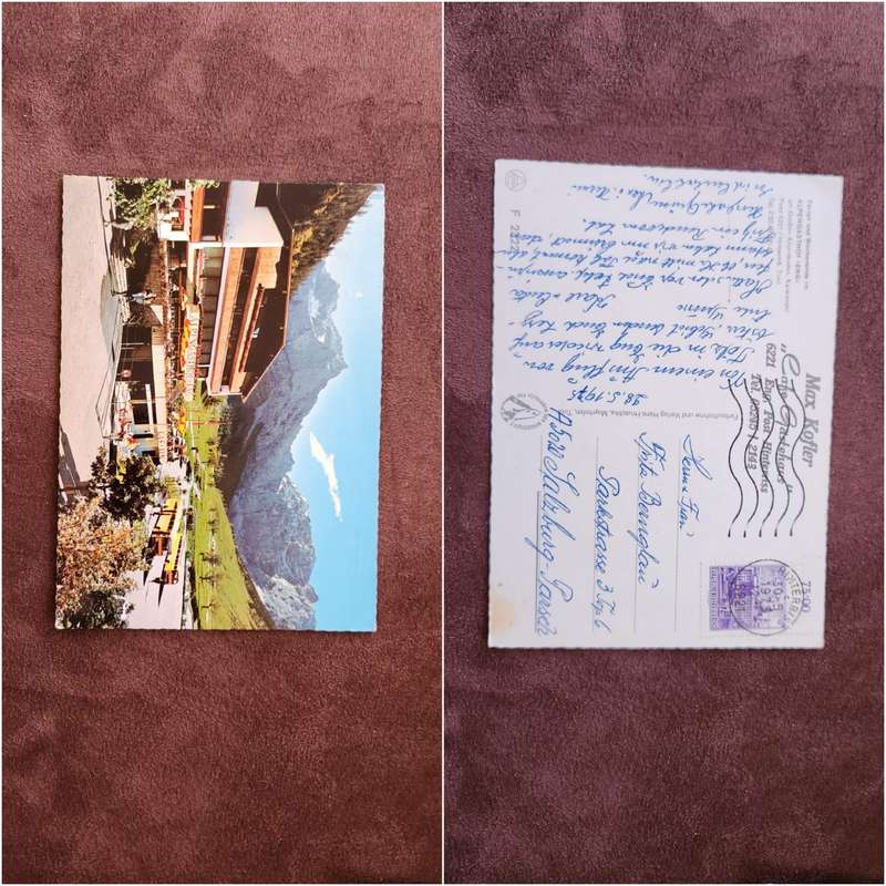 Post Cards / Maxi Card used