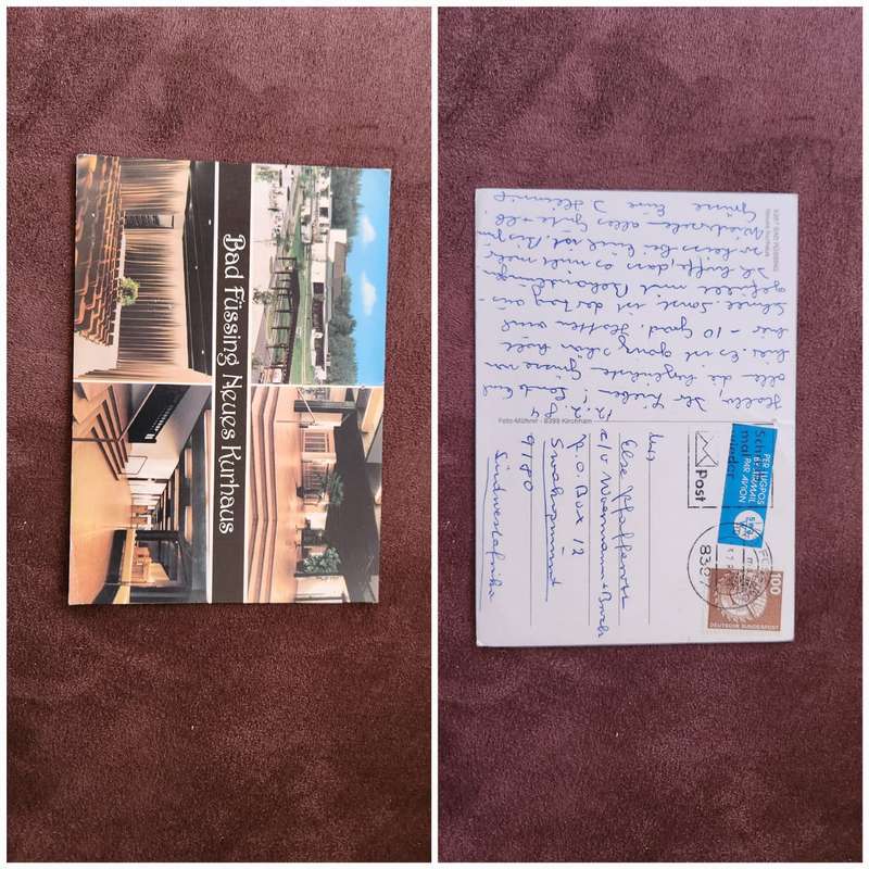 Post Cards / Maxi Card used