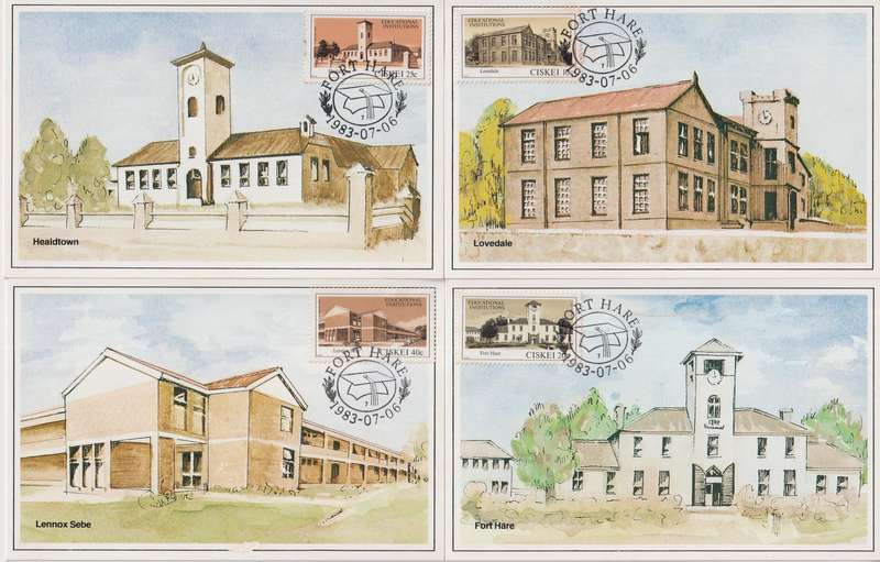 Maxi Cards Ciskei 1983 Educational Institutions Limited Edition 763/1300