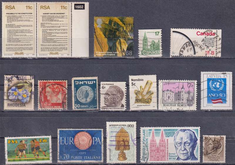 Stamp Mix World Card