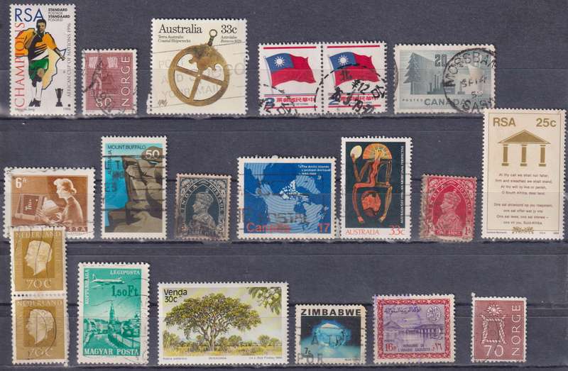 Stamp Mix World Card