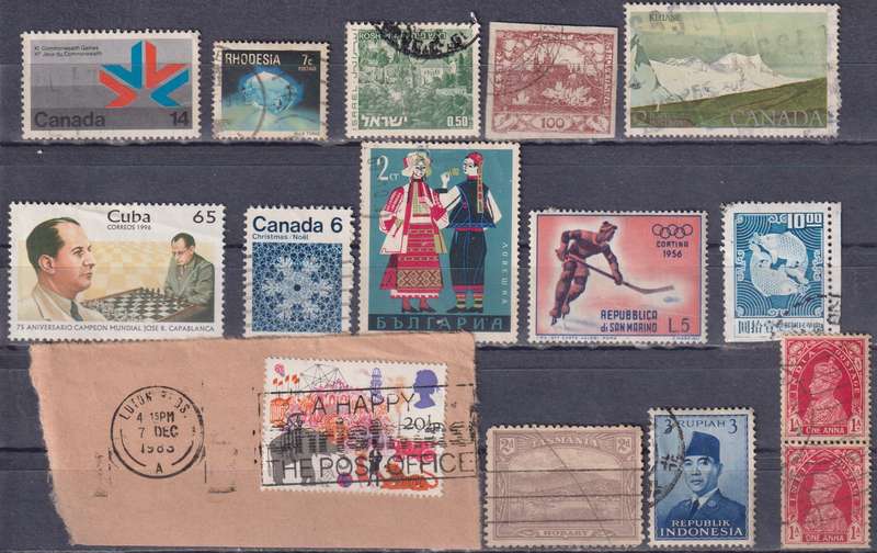 Stamp Mix World Card