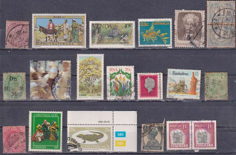 Stamp Mix World Card