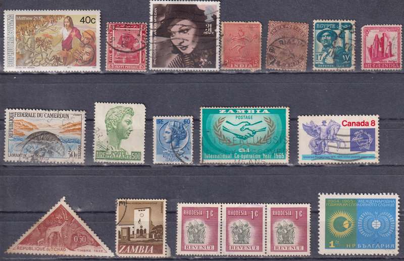 Stamp Mix World Card