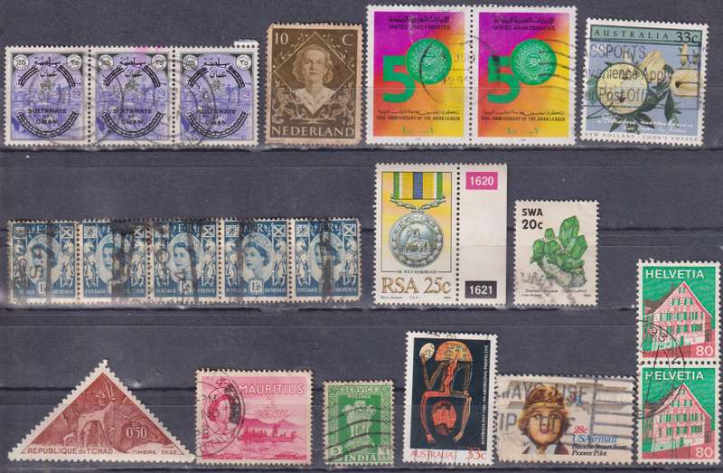 Stamp Mix World Card