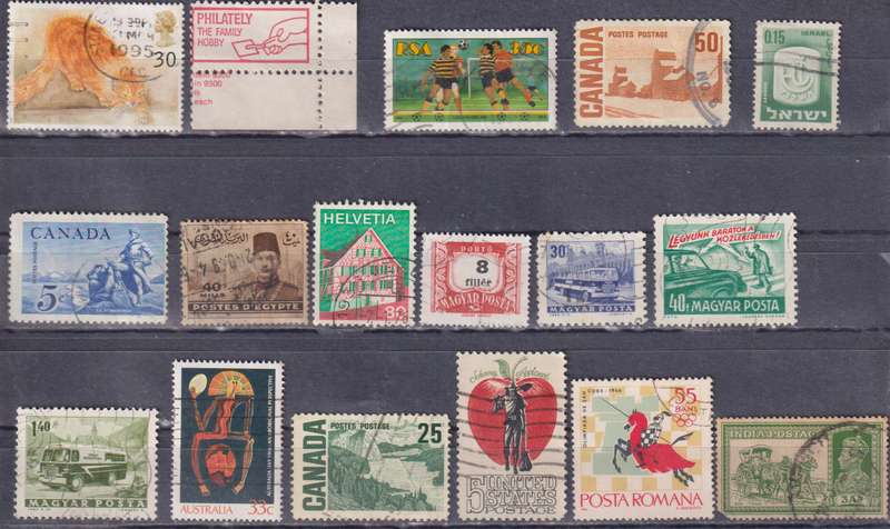 Stamp Mix World Card