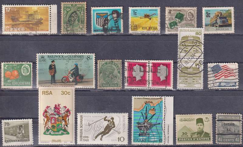 Stamp Mix World Card