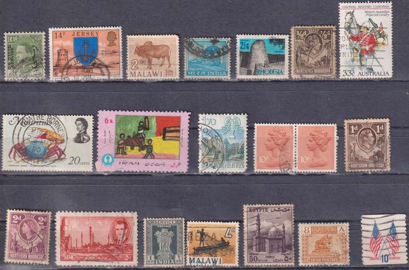 Stamp Mix World Card