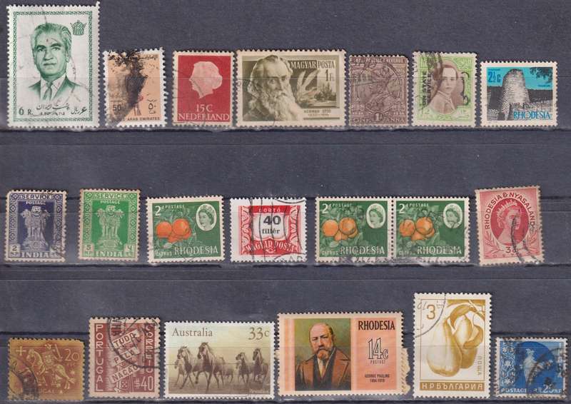 Stamp Mix World Card