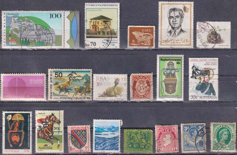 Stamp Mix World Card