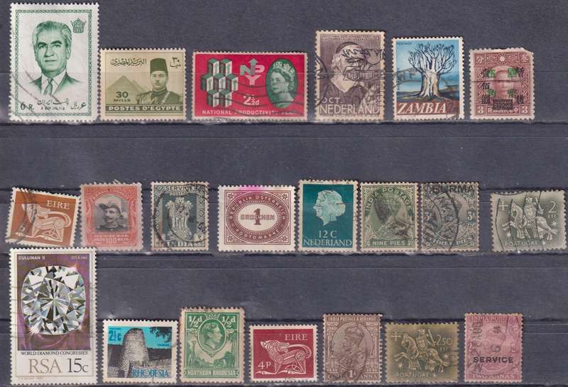Stamp Mix World Card