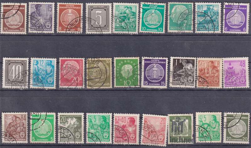 Stamps Germany Mix Card