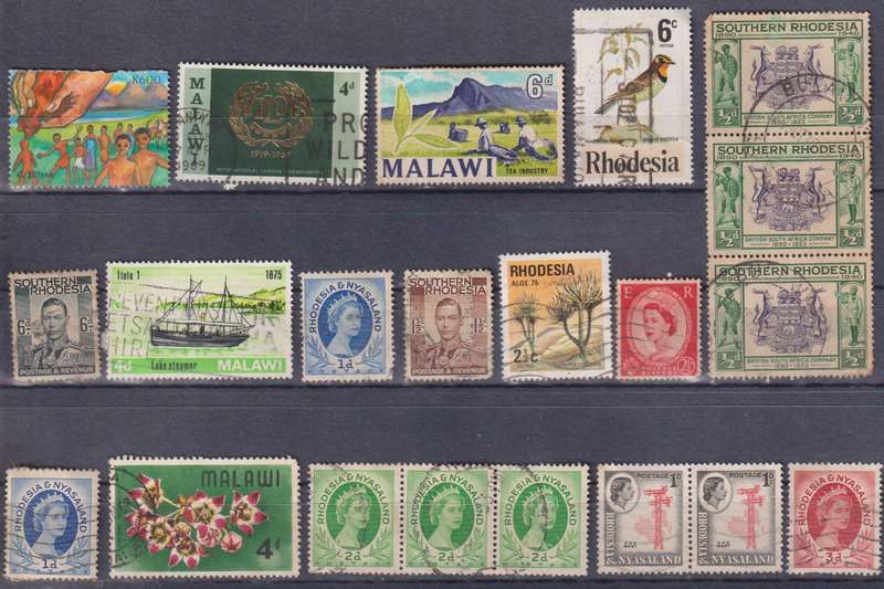 Stamps Mix World Card