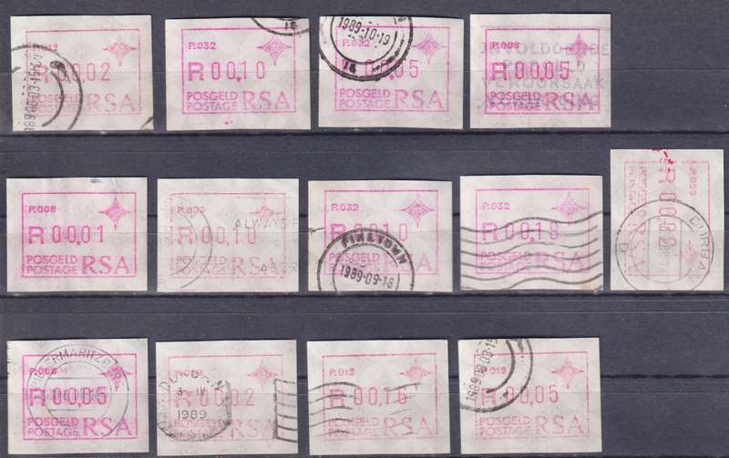 Stamps Mix World Card