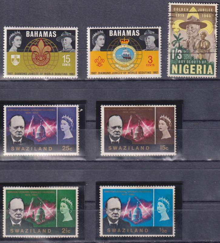 Stamps Mix World Card