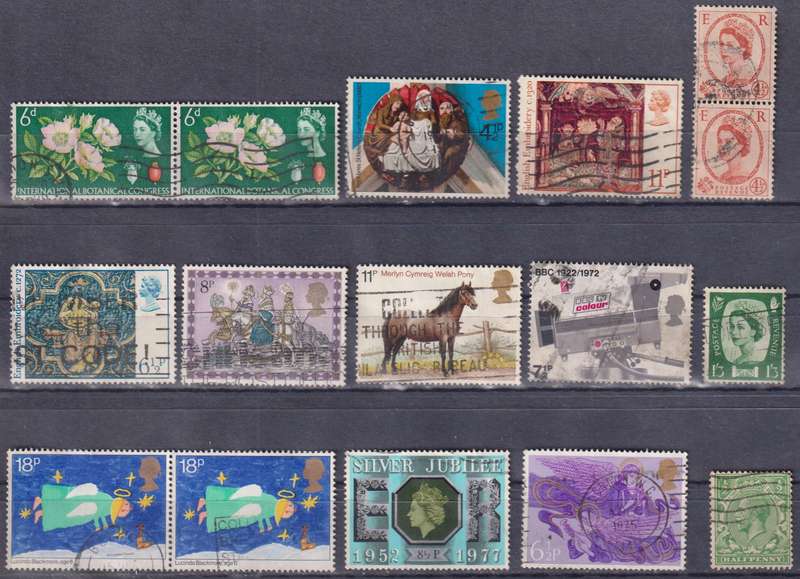 Stamps GB Mix Card