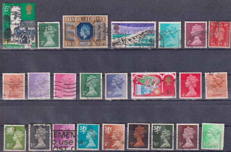 Stamps GB Mix Card