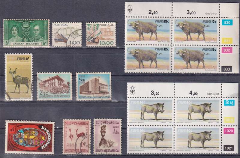 Stamps Mix World Card