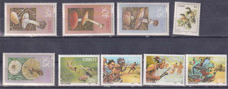 Stamps Ciskei Mix Card