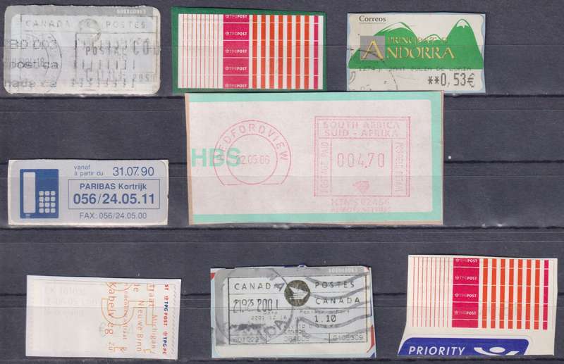 Stamps Postal History Labels