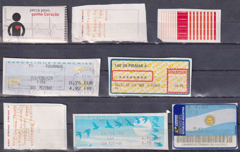 Stamps Postal History Labels