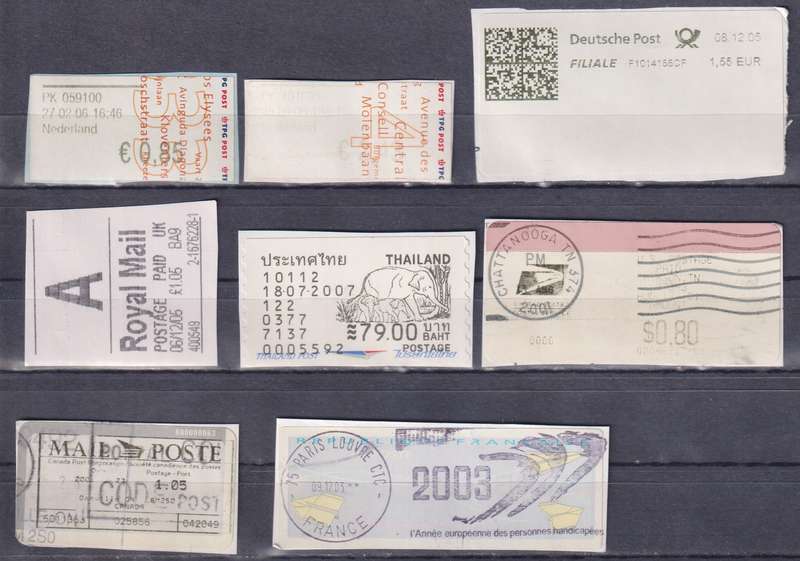 Stamps Postal History Labels