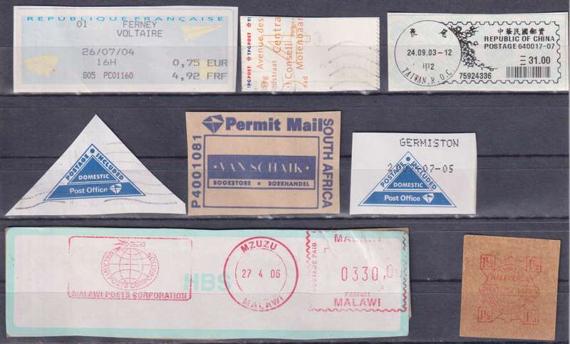 Stamps Postal History Labels