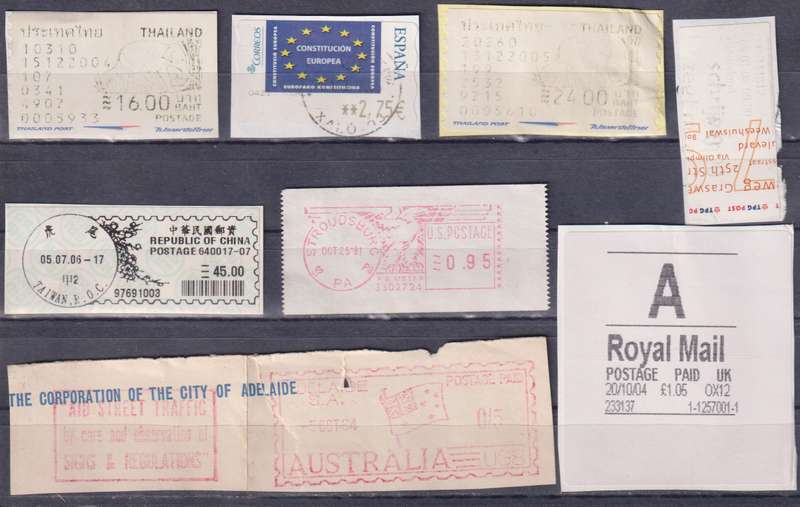 Stamps Postal History Labels