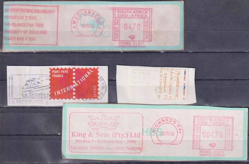 Stamps Postal History Labels