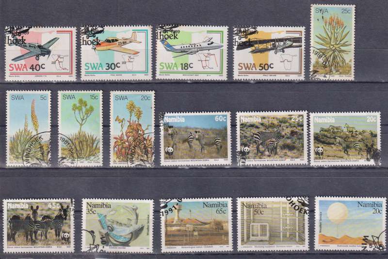 Stamps Mix World Card
