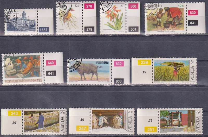 Stamps Mix World Card