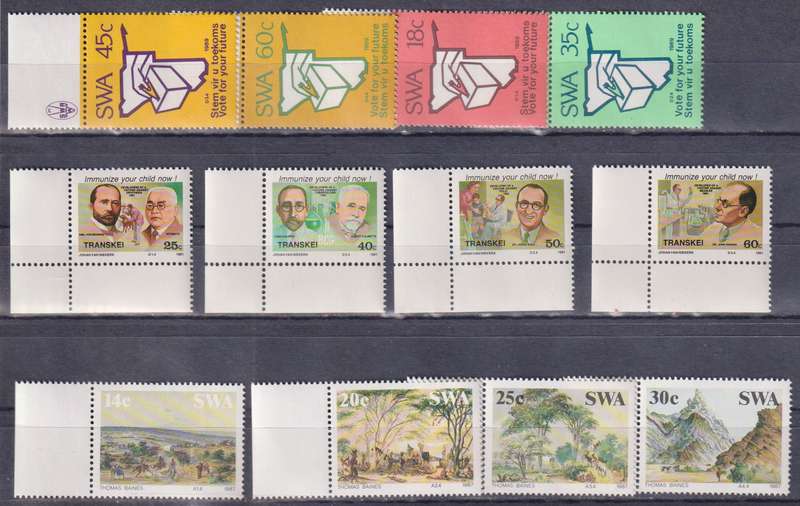 Stamps Mix World Card
